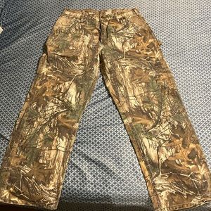 Carhartt Camo pants men’s. Worn less than five times.